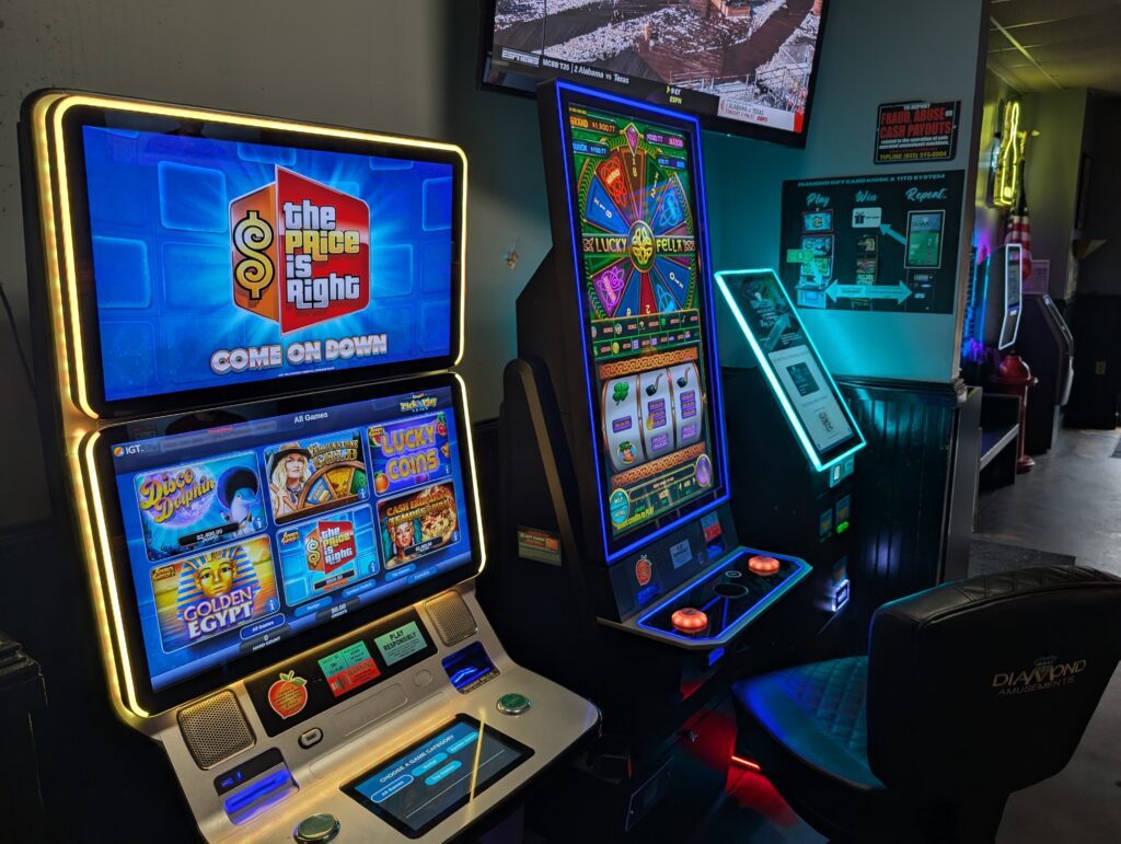 Gift Card Kiosk in Bar